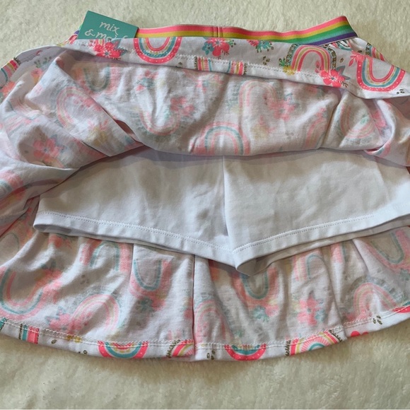 Kids Cynthia Rowley Mix and Match Rainbow Skort - Picture 2 of 6